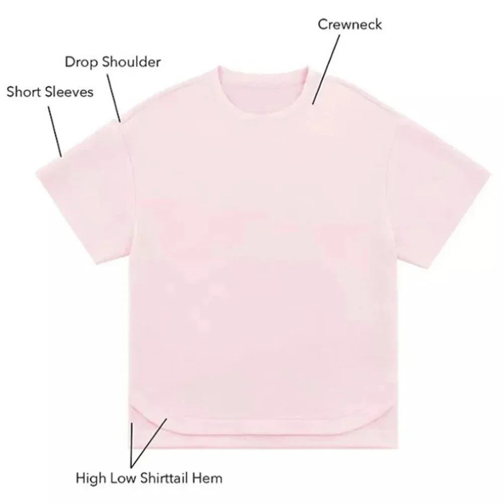 Pink T-Shirt NWT Sandwash Short Sleeve Crew Neck Member's Mark Women's Size XXL - Picture 2 of 7